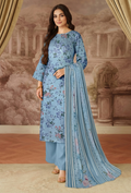 Floral - D02 Chiffon Pakistani Summer Dresses - Humdum - 1