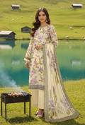 Floral - D10 Chiffon Pakistani Summer Dresses - Humdum - 1