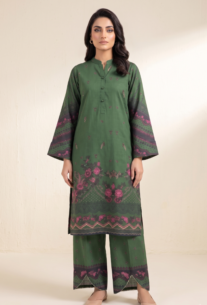Ethnic By Humdum - D07 Lawn Pakistani Summer Dresses - Humdum - 1