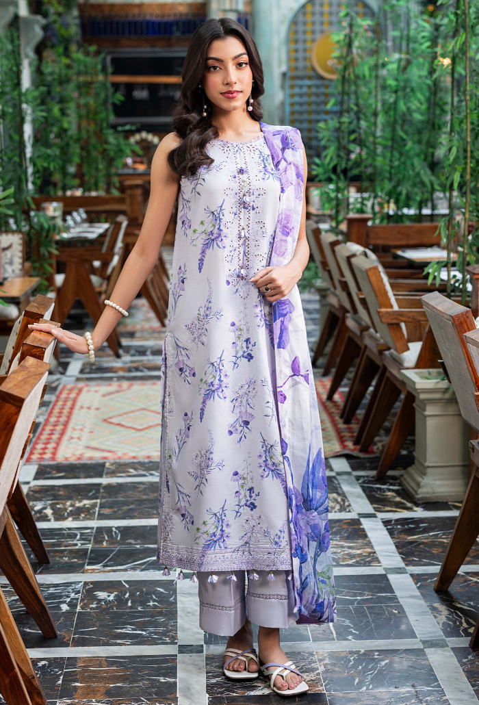 EDEN GARDEN CHAPTER 2 D05 Chiffon Pakistani Summer Dresses - Humdum - 3