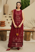 Mushak - D01 Chiffon Pakistani Winter Dresses - Humdum - 1
