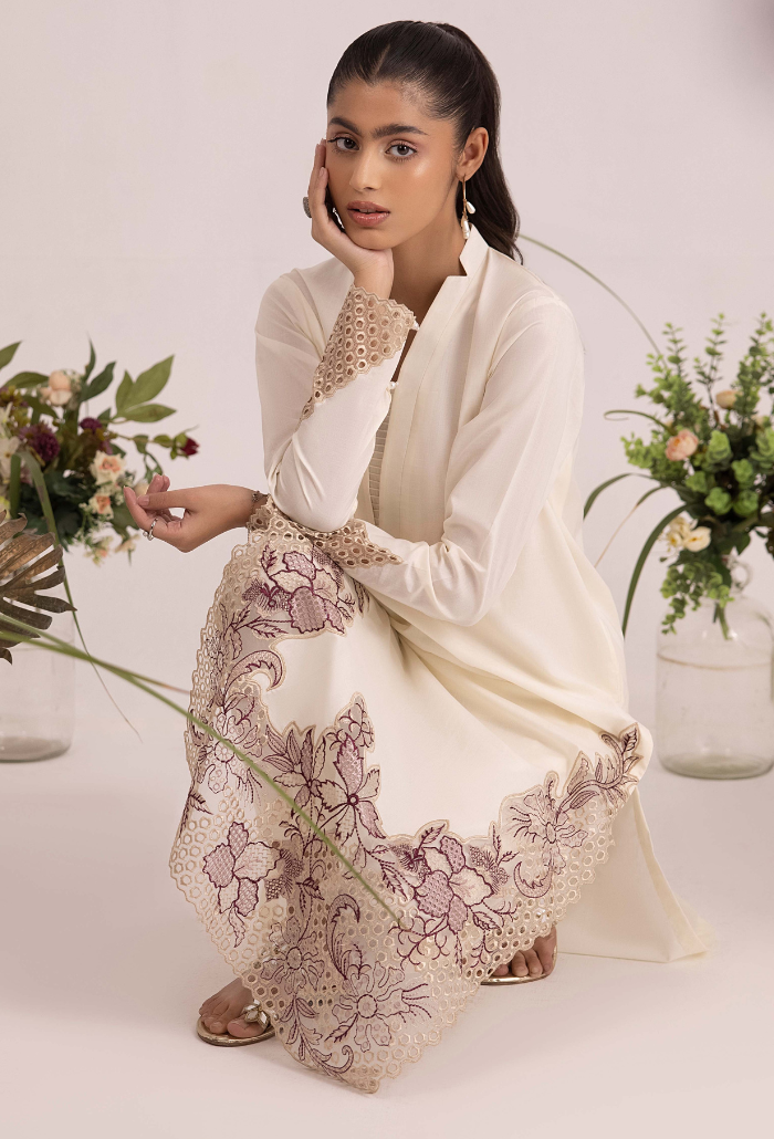 Pret 2 - D02 Lawn Pakistani Summer Dresses - Humdum - 3