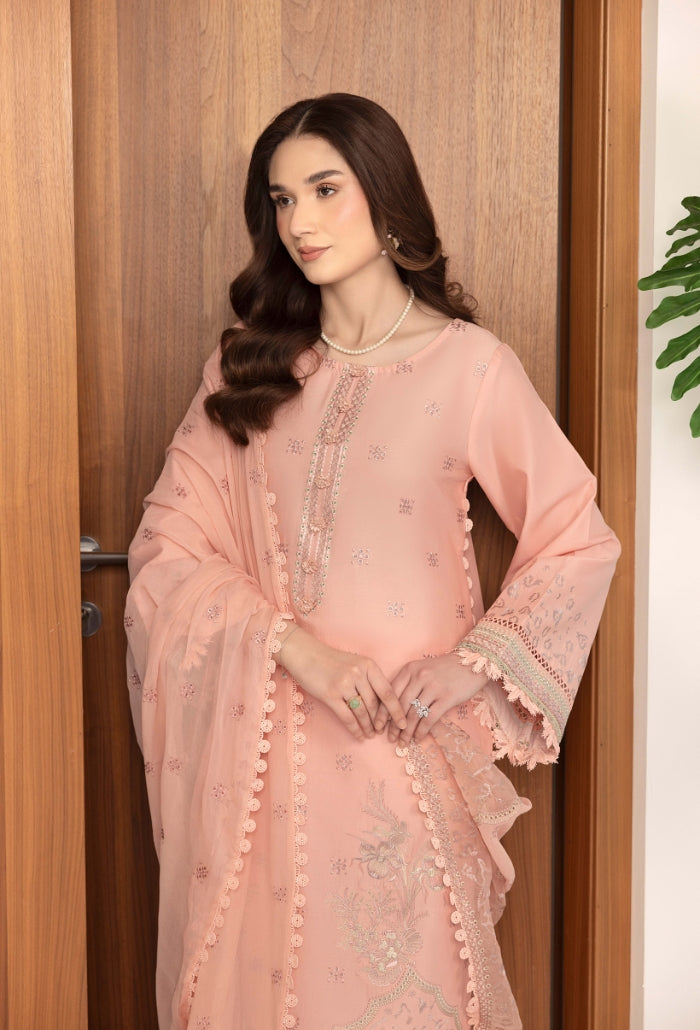 Dilkash - D04 Organza Pakistani Summer Dresses - Humdum - 4