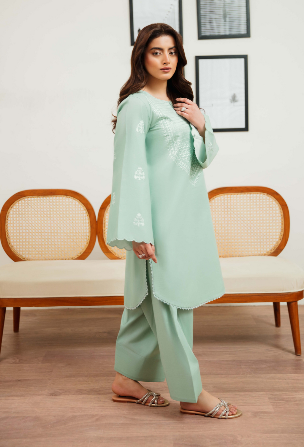 Ayra - D06 Lawn Pakistani Summer Dresses - Humdum - 2