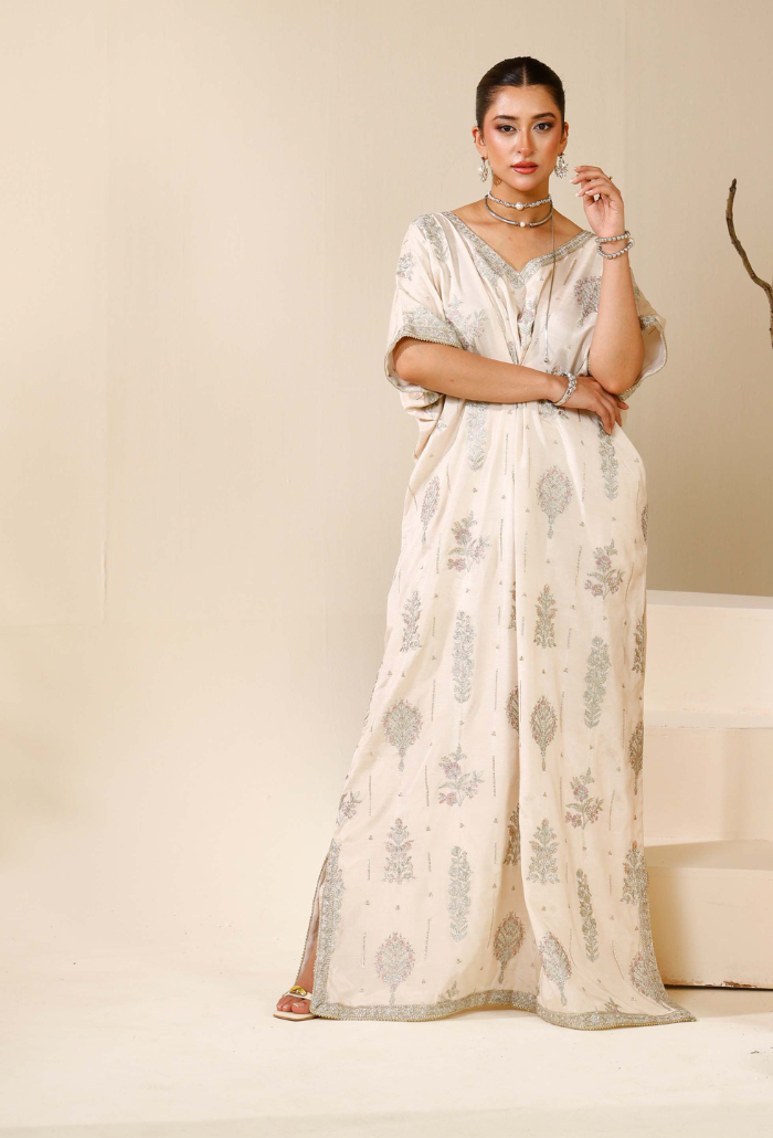 Rabt - D04 Raw Silk Pakistani Formal Dresses - Humdum - 4