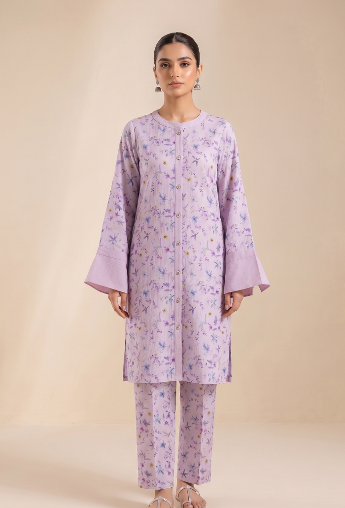 Ethnic By Humdum - D04 Lawn Pakistani Summer Dresses - Humdum - 1