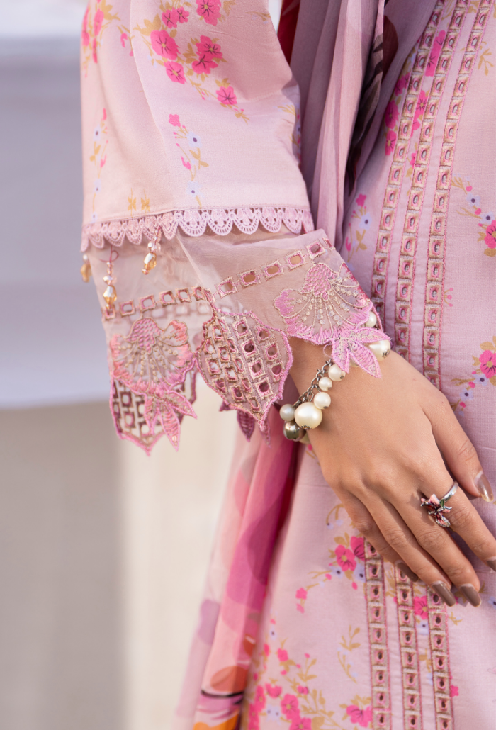 Gardenia'26 - D04 Chiffon Pakistani Summer Dresses - Humdum - 7