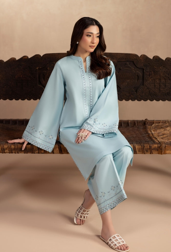 SPRING PRET V-1 - D09 Lawn Pakistani Summer Dresses - Humdum - 2