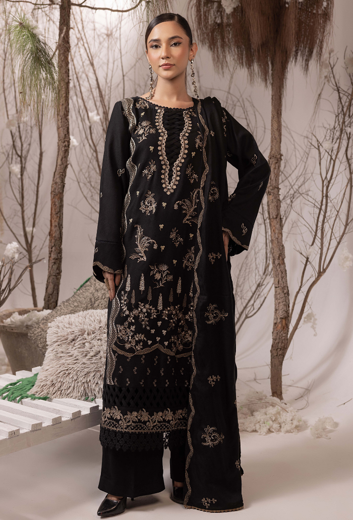 Irina-D01 Premium Fabric Pakistani Winter Dresses - Humdum - 1