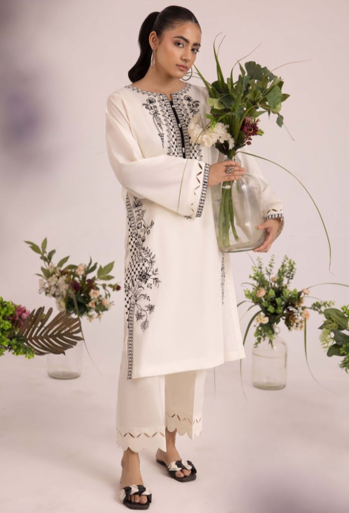 Pret 2 - D10 Lawn Pakistani Summer Dresses - Humdum - 1