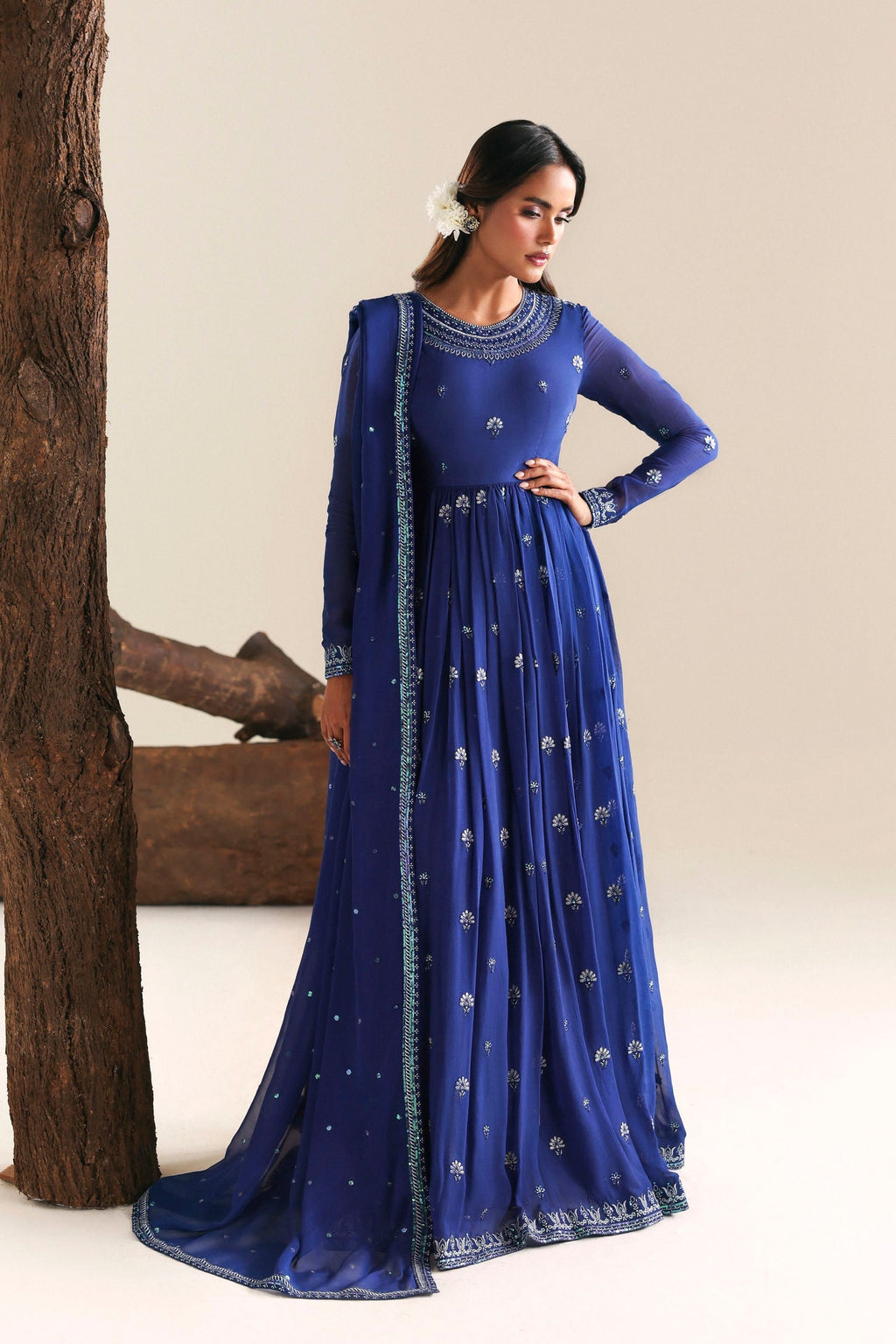 Zimalia Embroidered Pakistani Dress