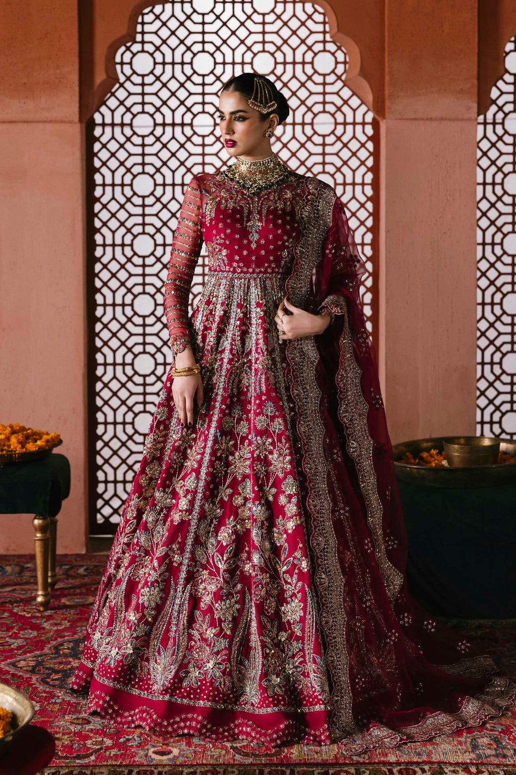 Jahanara Organza Pakistani Formal Dresses