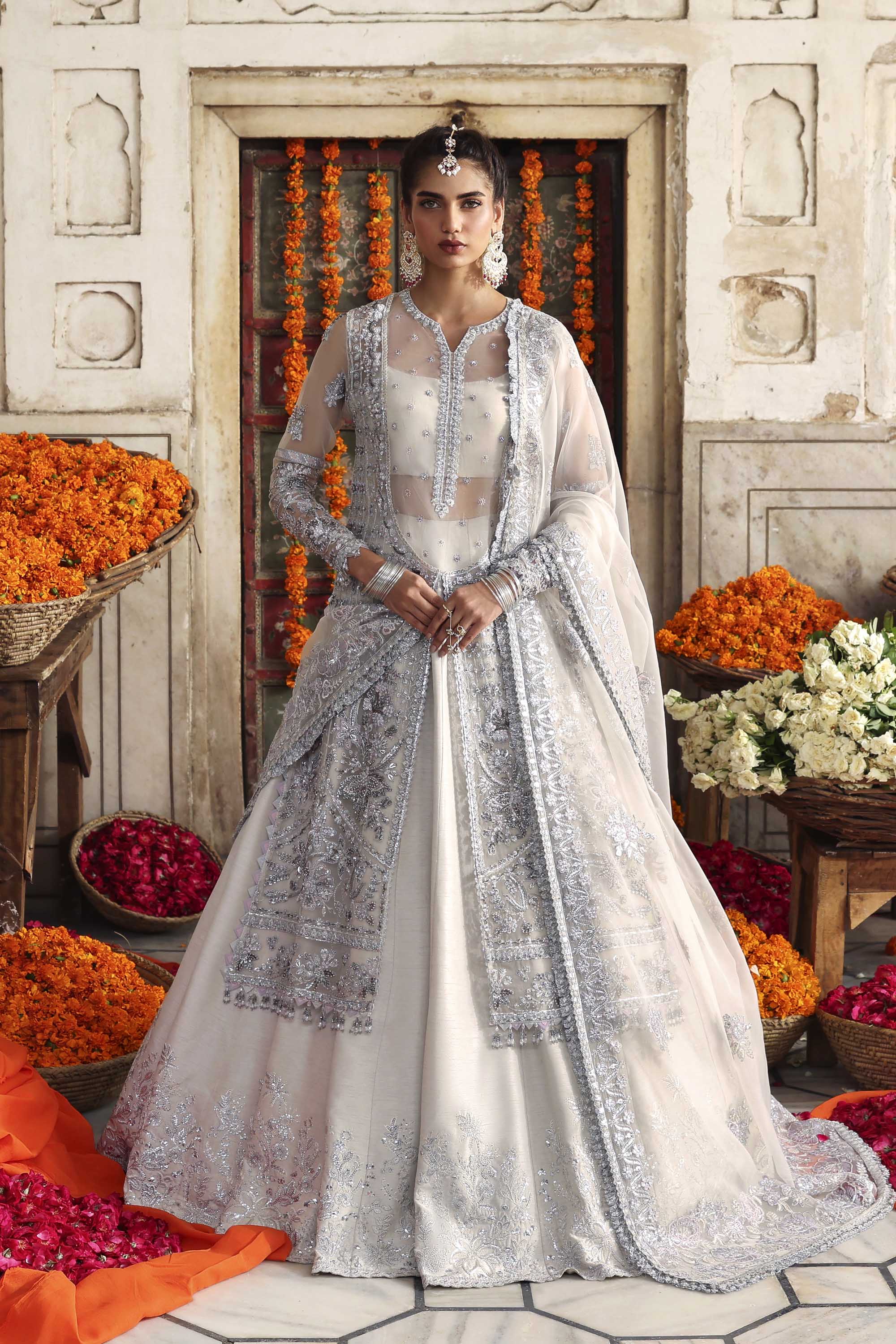 Safina Raw Silk Pakistani Formal Dresses