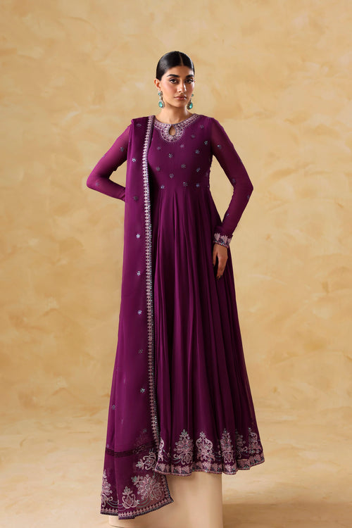 Aurea Raw Silk Pakistani Formal Dresses