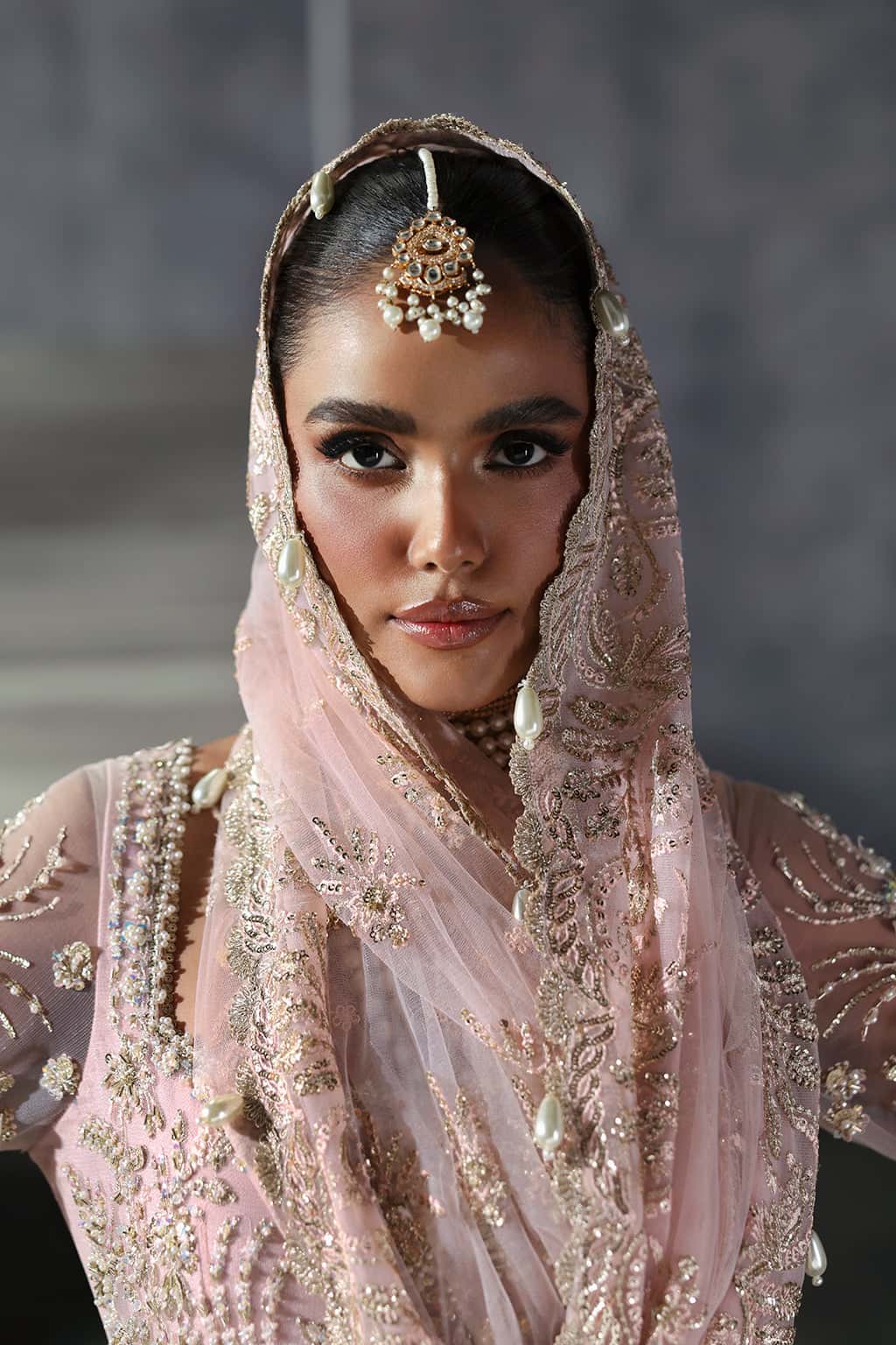 Sofia Raw Silk Pakistani Formal Dresses - Afrozeh - 10