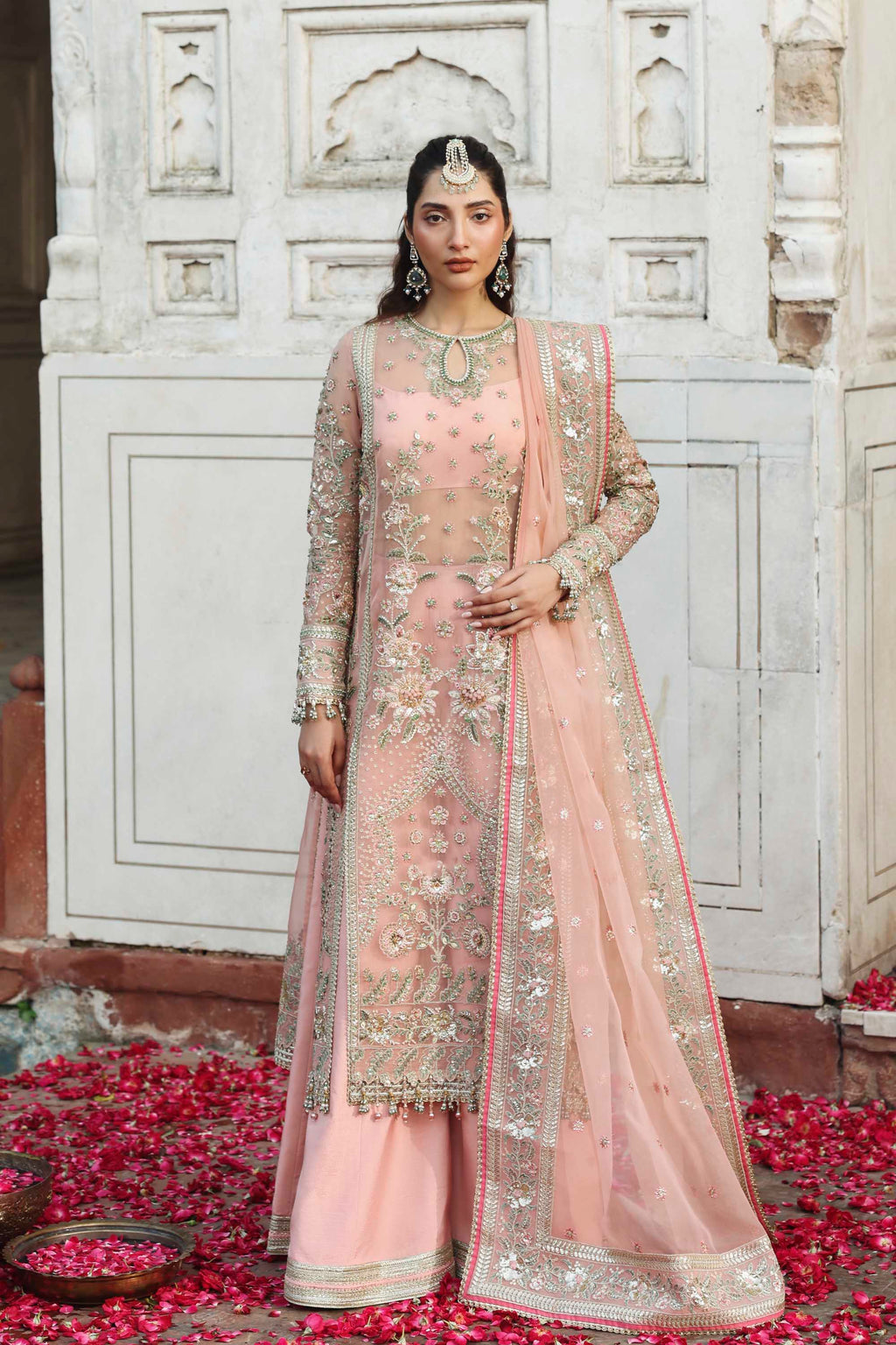 Naazi Raw Silk Pakistani Formal Dresses