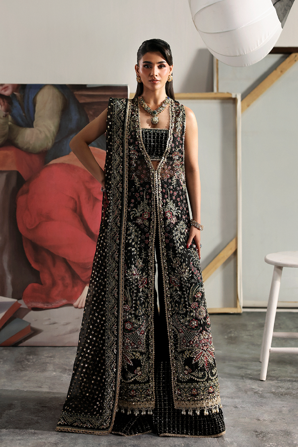 SORREL Embroidered Pakistani Dress