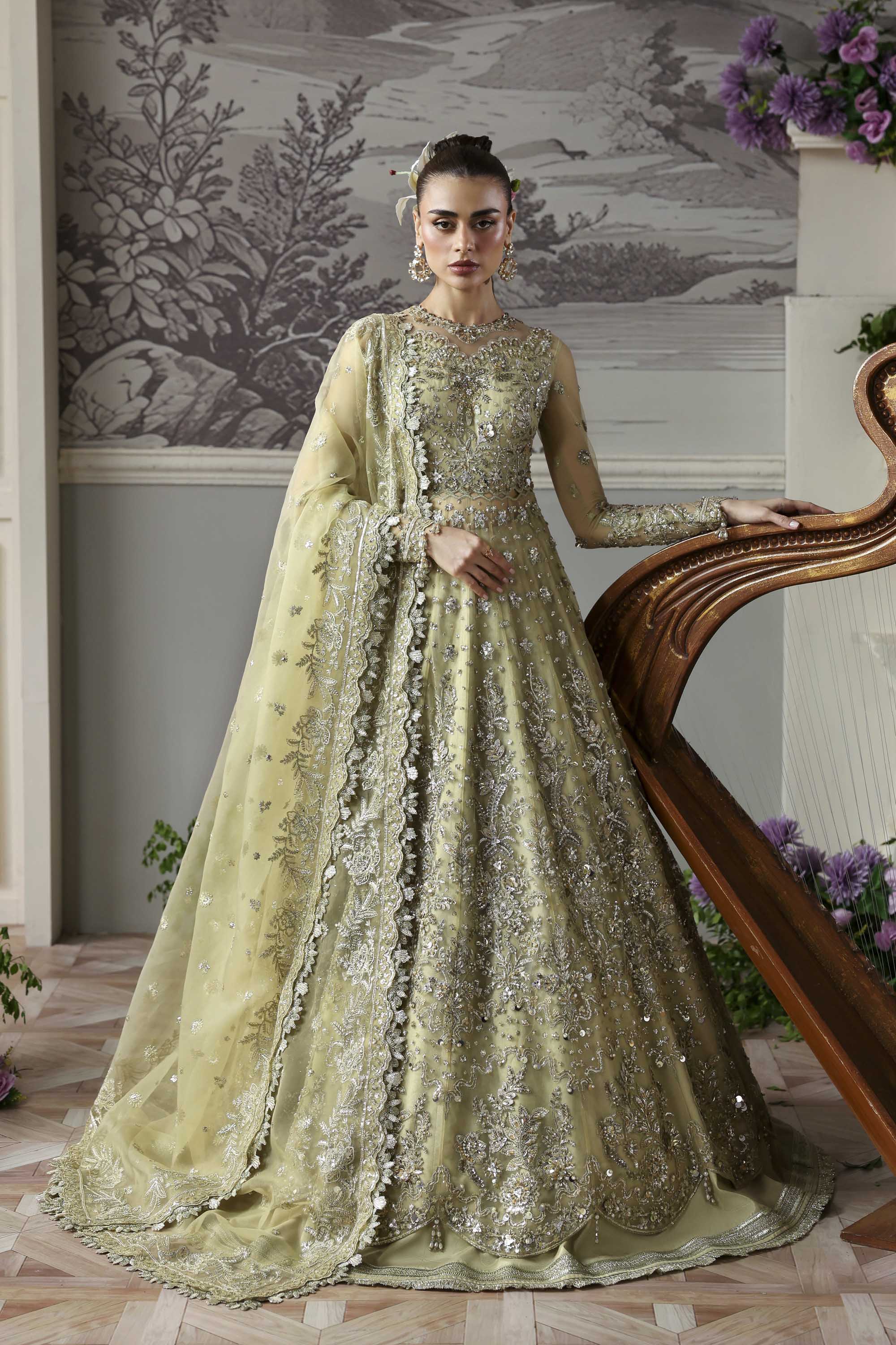 Mintara Embroidered Pakistani Dress