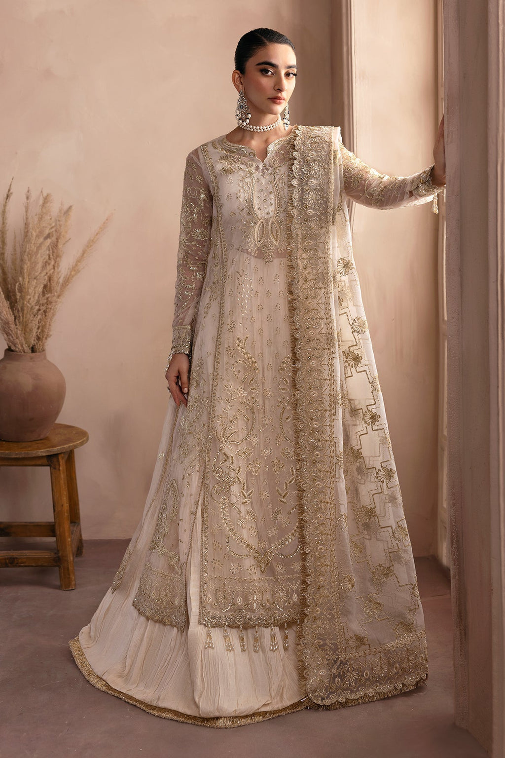 OPALINE Embroidered Pakistani Dress
