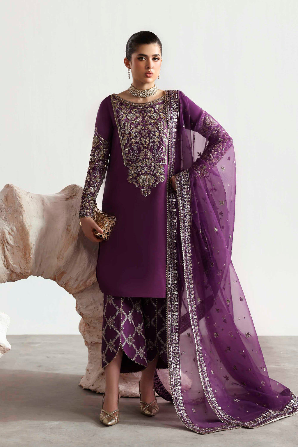 Lapis Pakistani Designer Dress