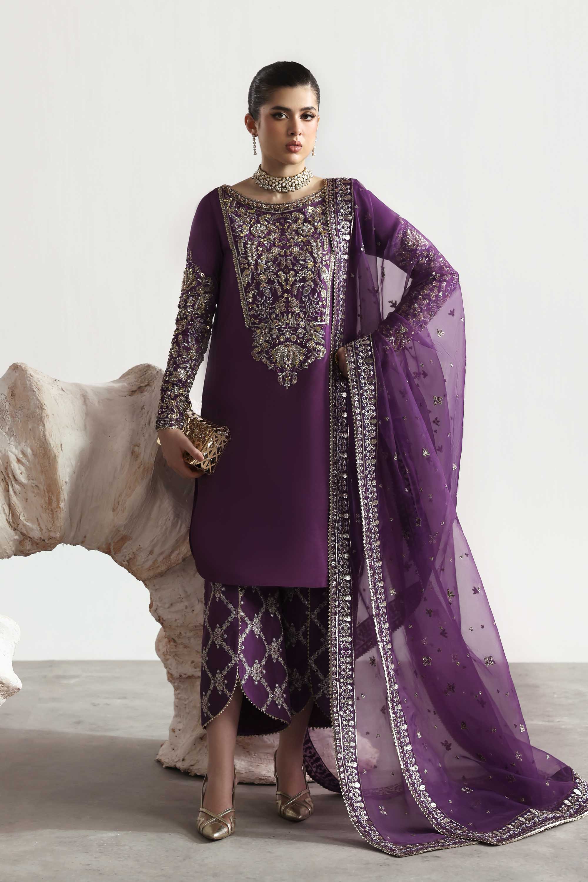 Lapis Pakistani Designer Dress