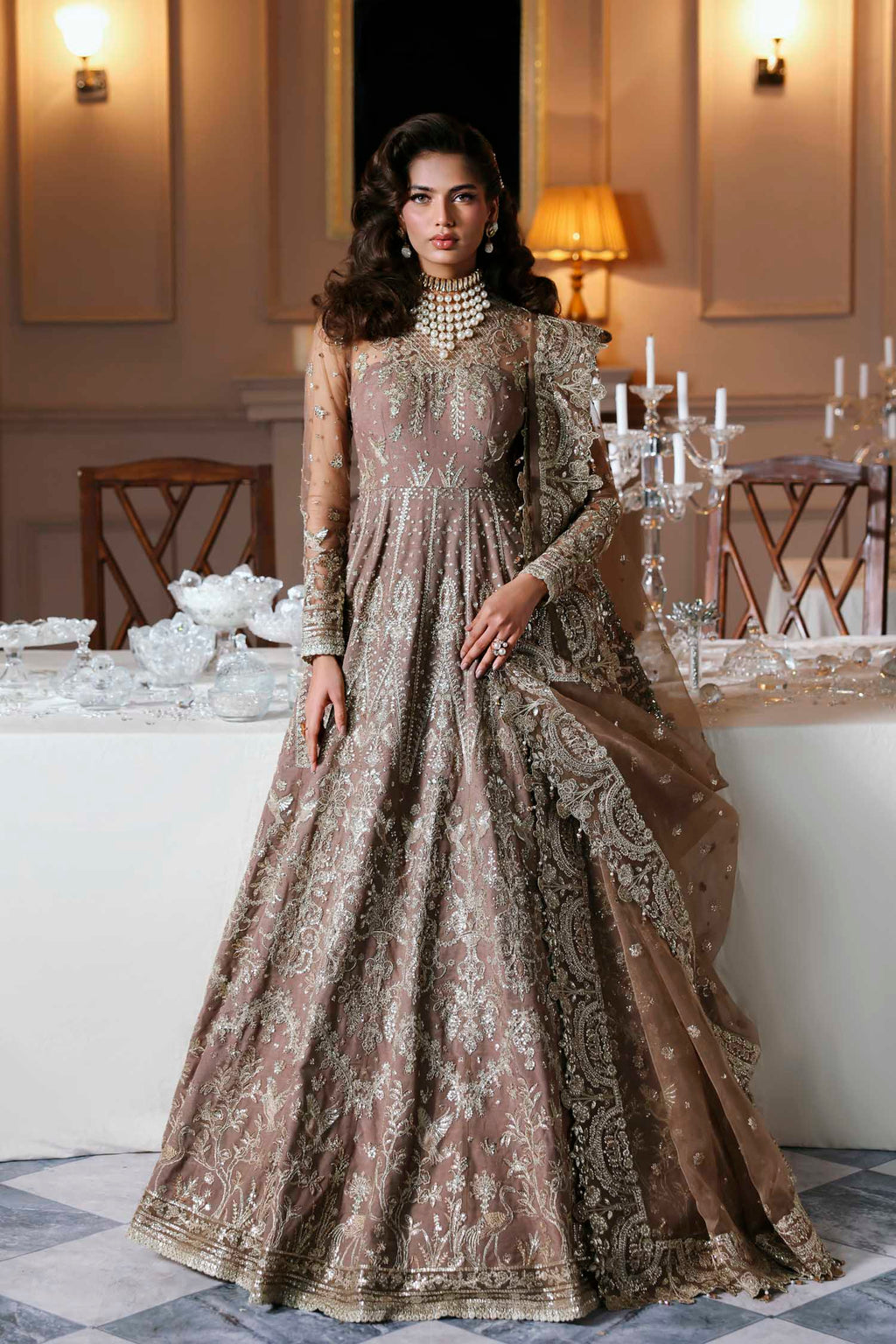 Noorzaib Embroidered Pakistani Dress