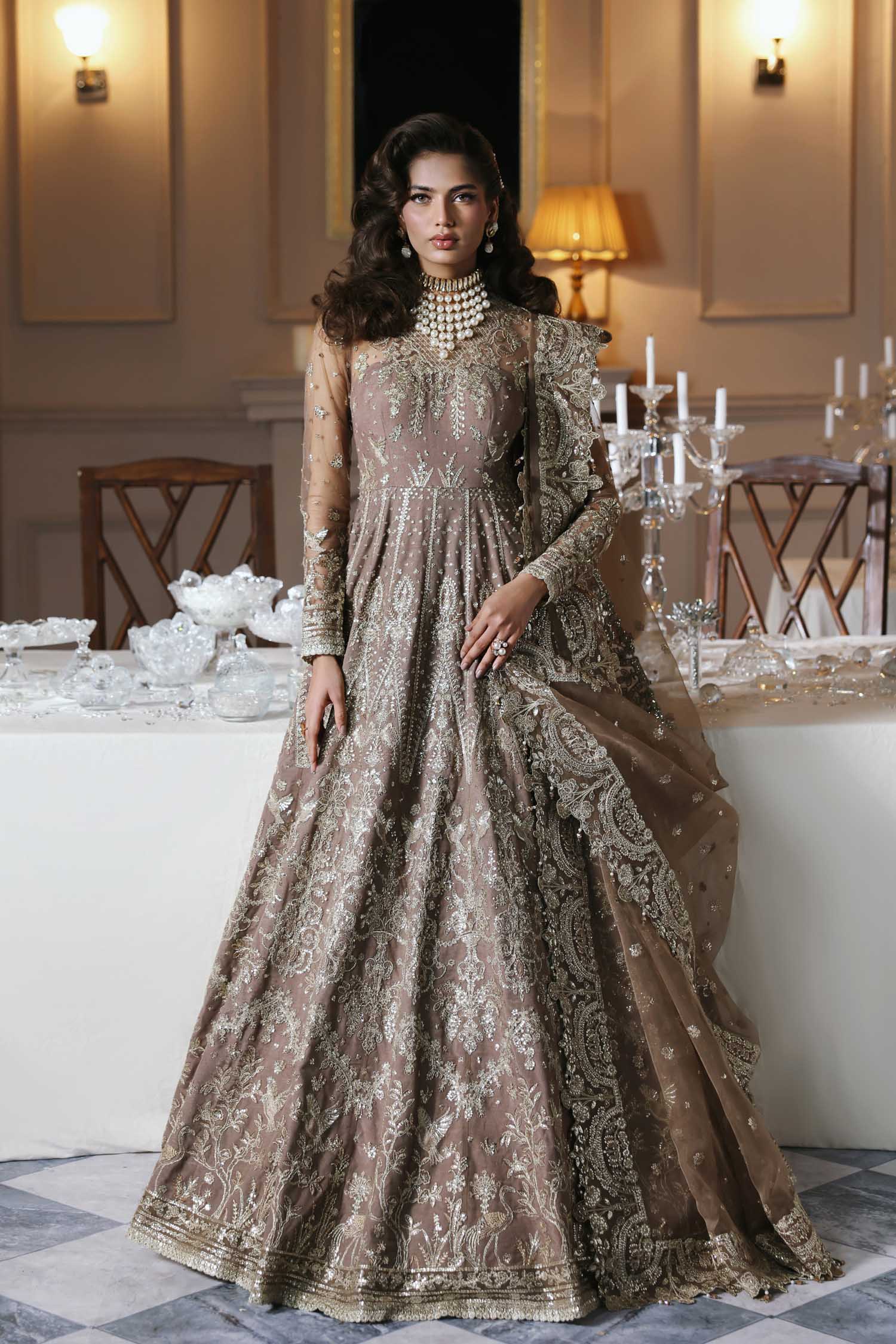 Noorzaib Embroidered Pakistani Dress