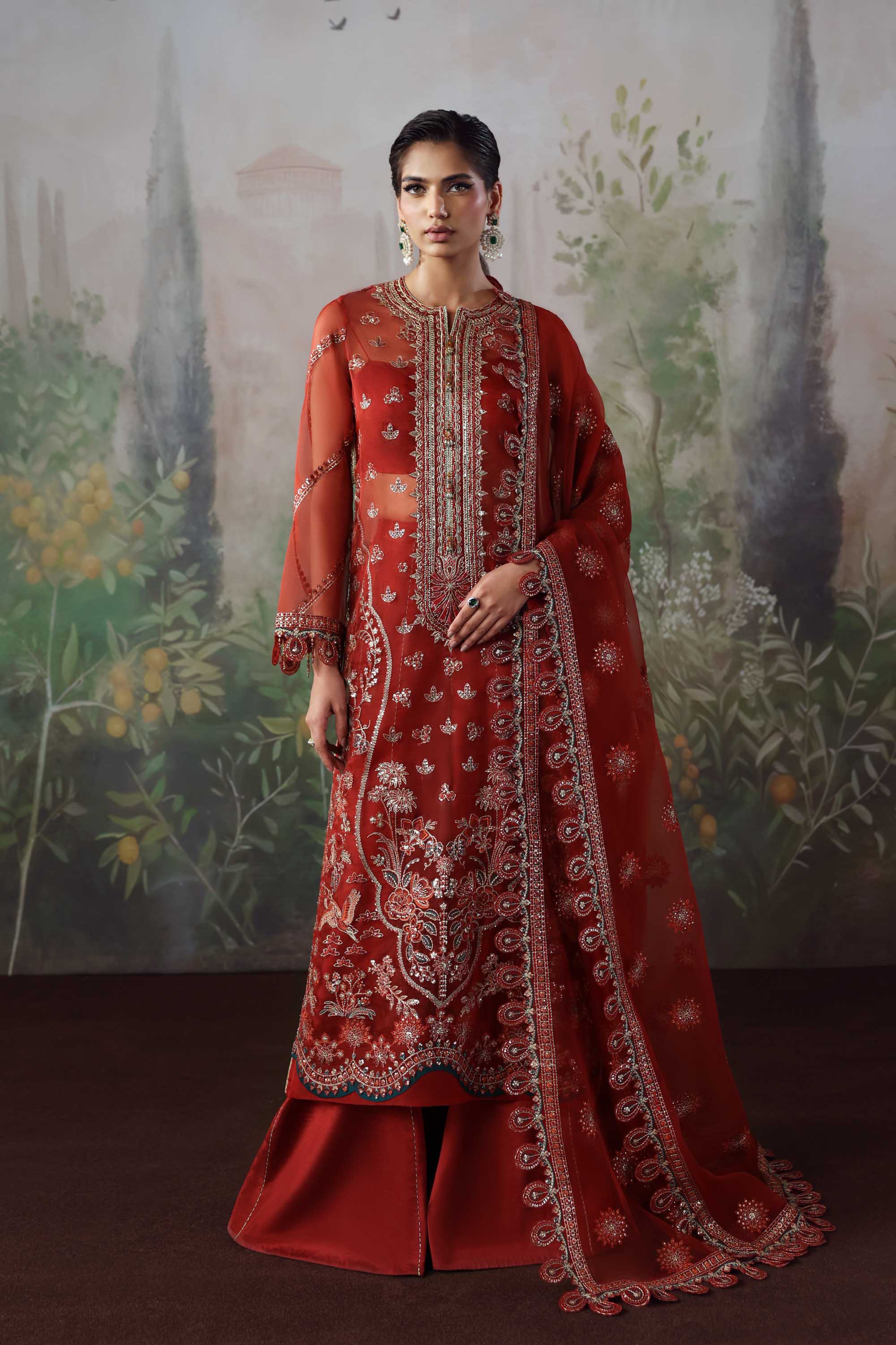 Laalroz Pakistani Designer Dress
