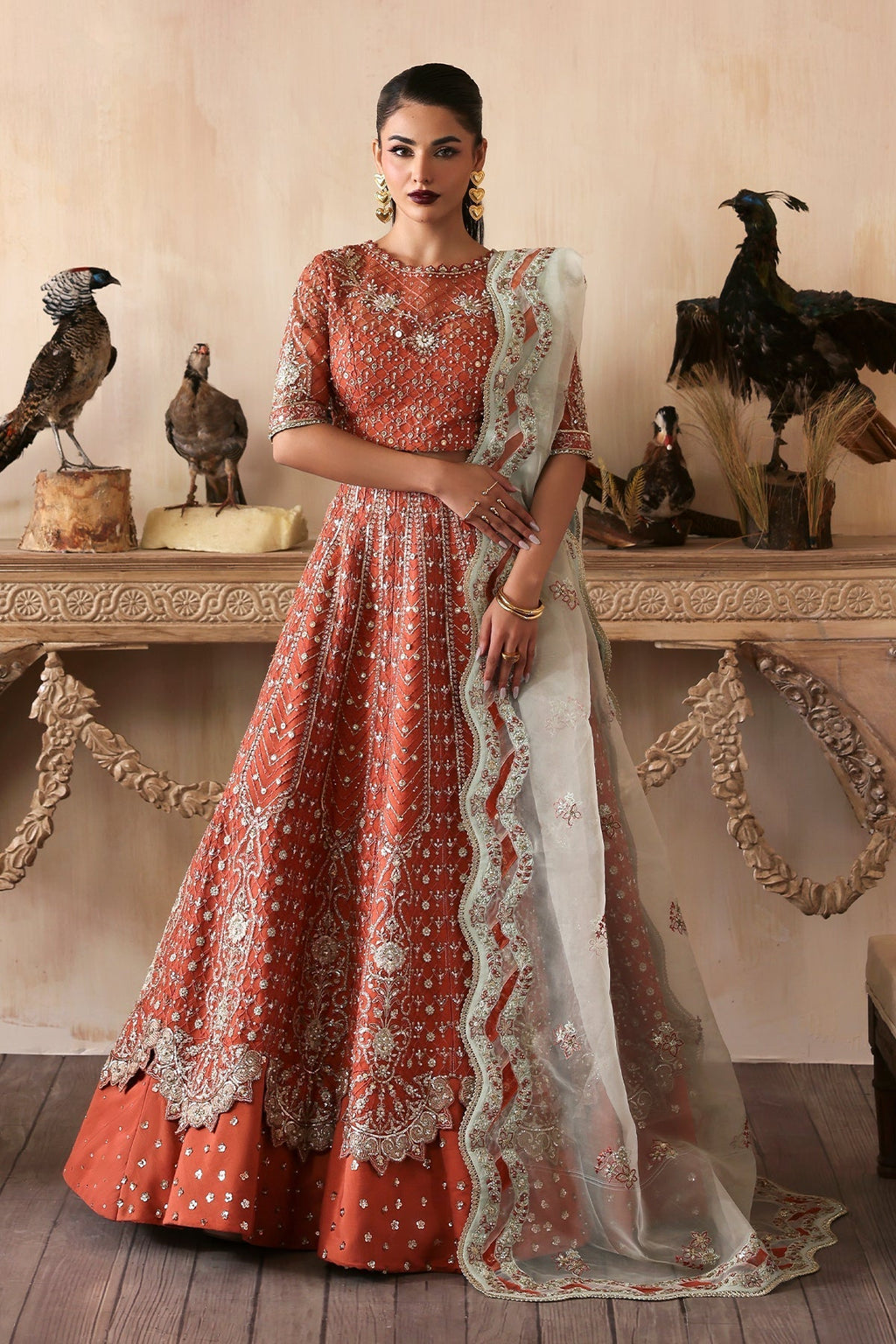 Mahgul Embroidered Pakistani Dress