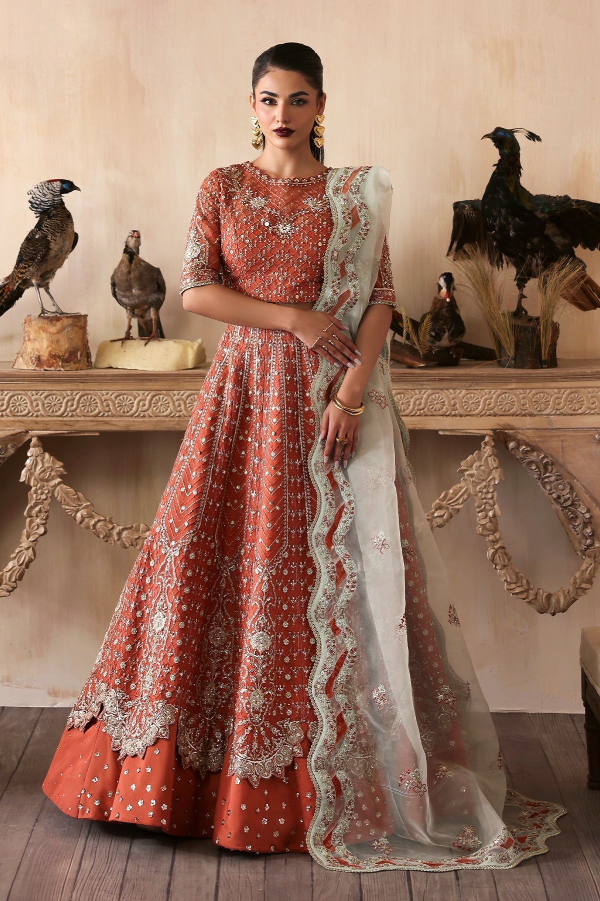 Mahgul Embroidered Pakistani Dress