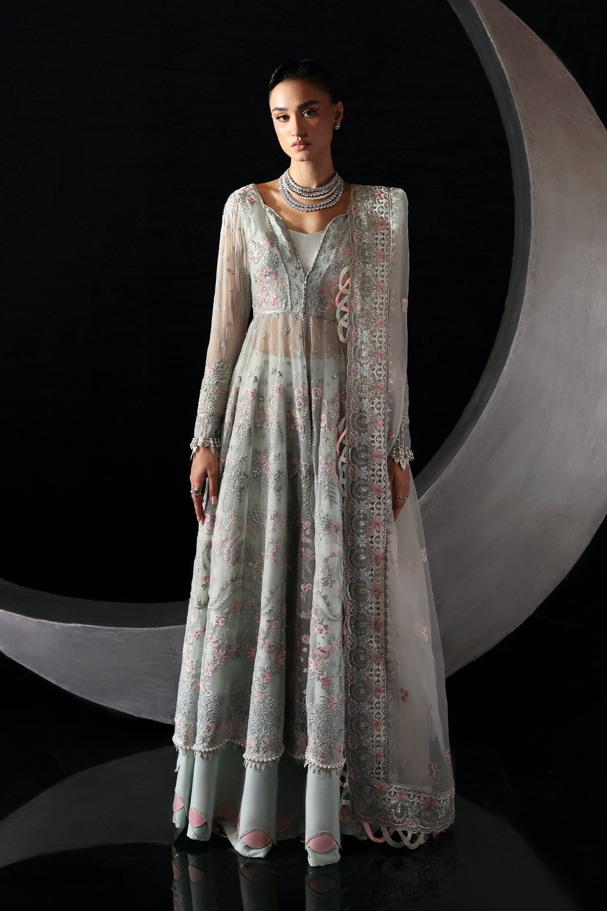 Verae Raw Silk Pakistani Formal Dresses