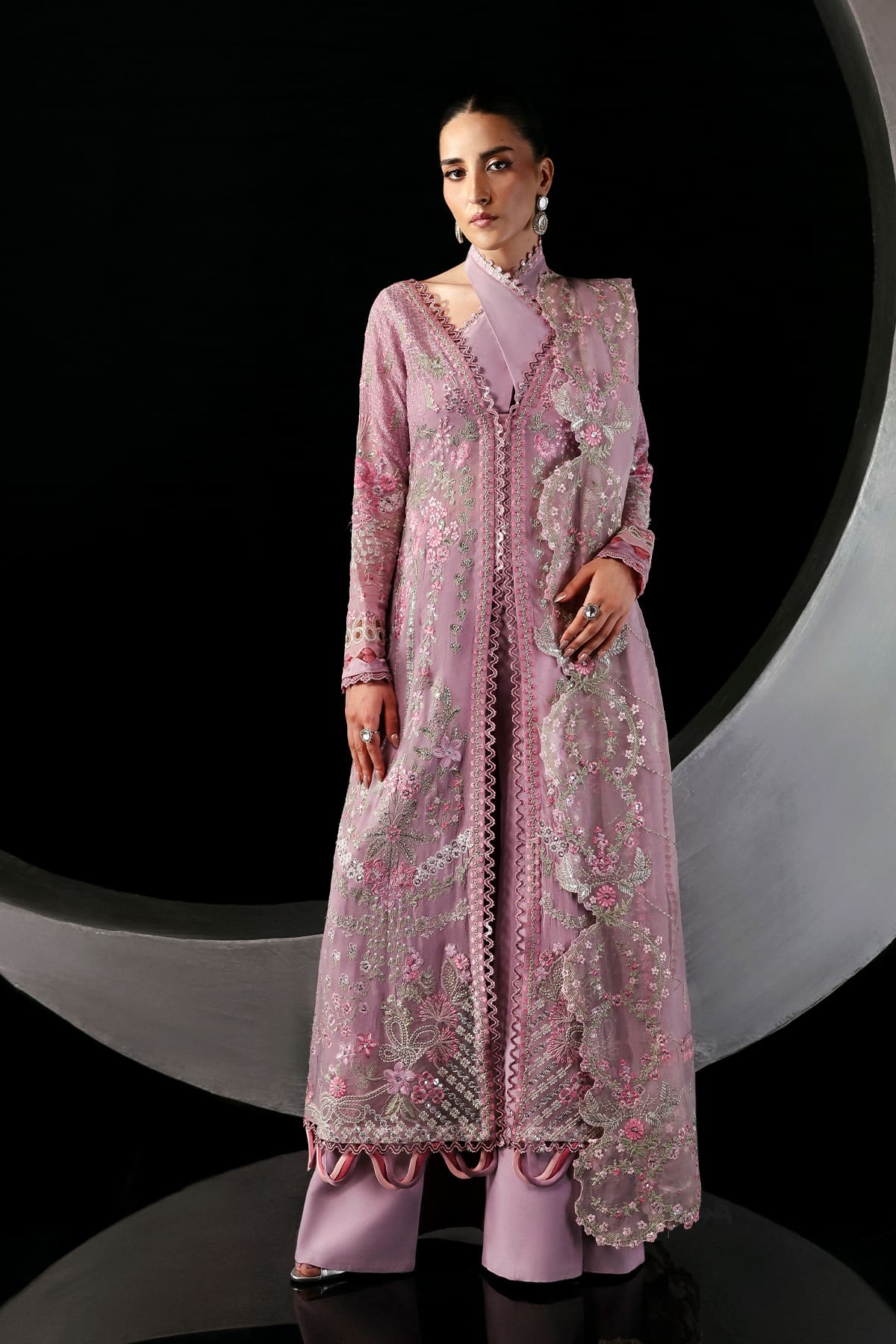 Serein Raw Silk Pakistani Formal Dresses