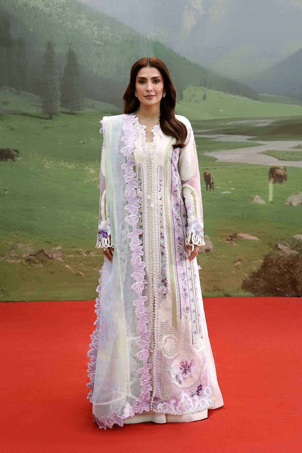 MIREN Organza Pakistani Summer Dresses - Afrozeh - 1
