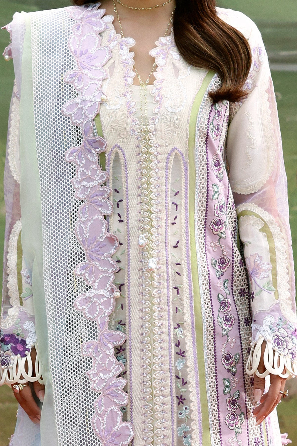 MIREN Organza Pakistani Summer Dresses - Afrozeh - 4
