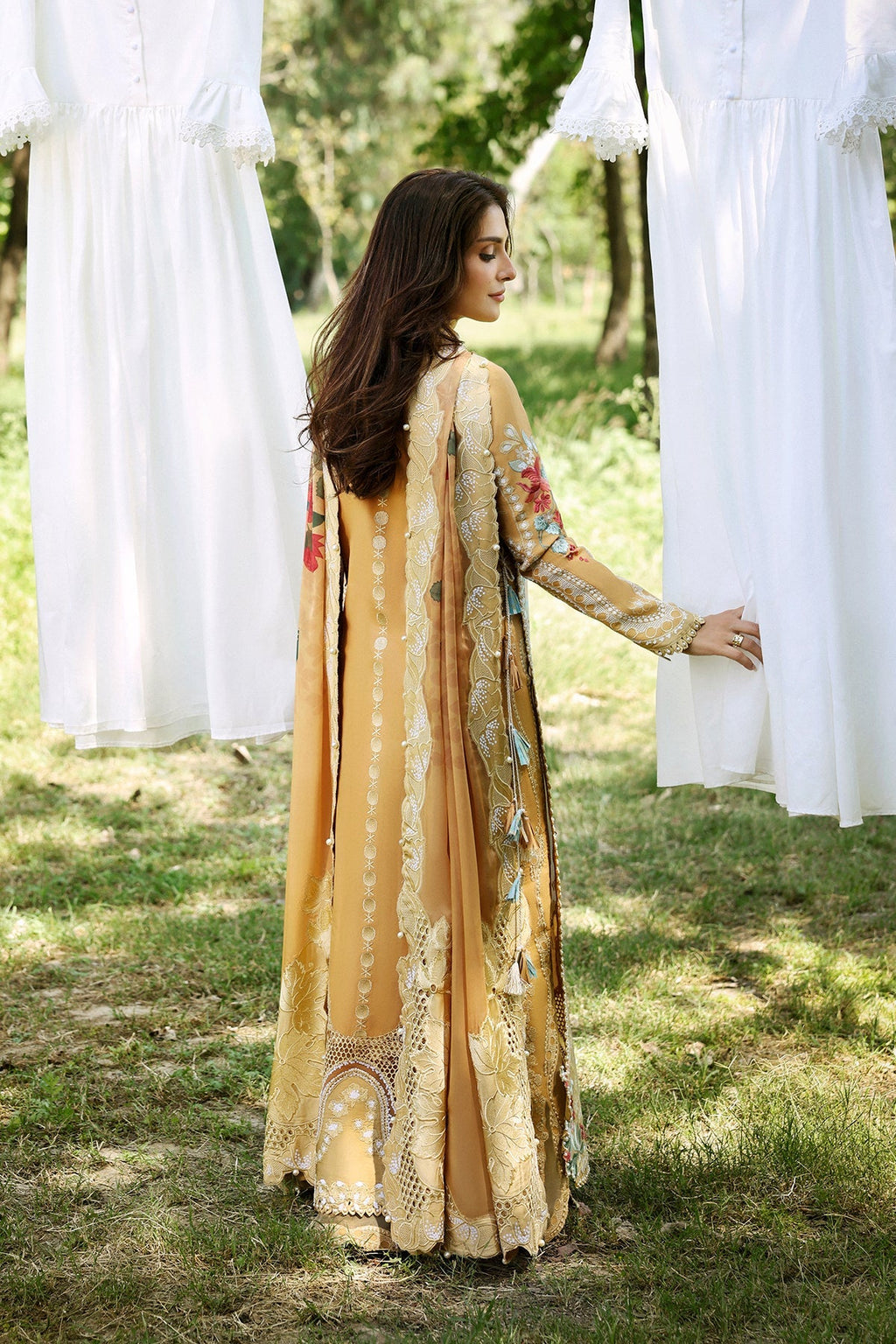 LEIAL Organza Pakistani Summer Dresses - Afrozeh - 2