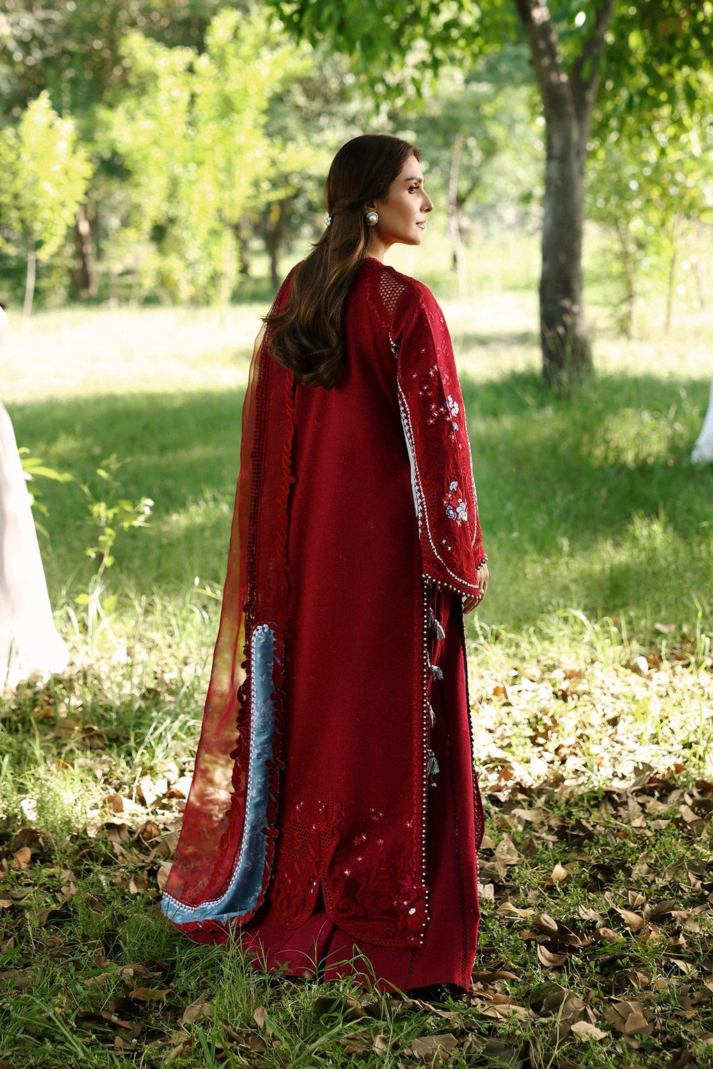 HALIA Organza Pakistani Summer Dresses - Afrozeh - 2