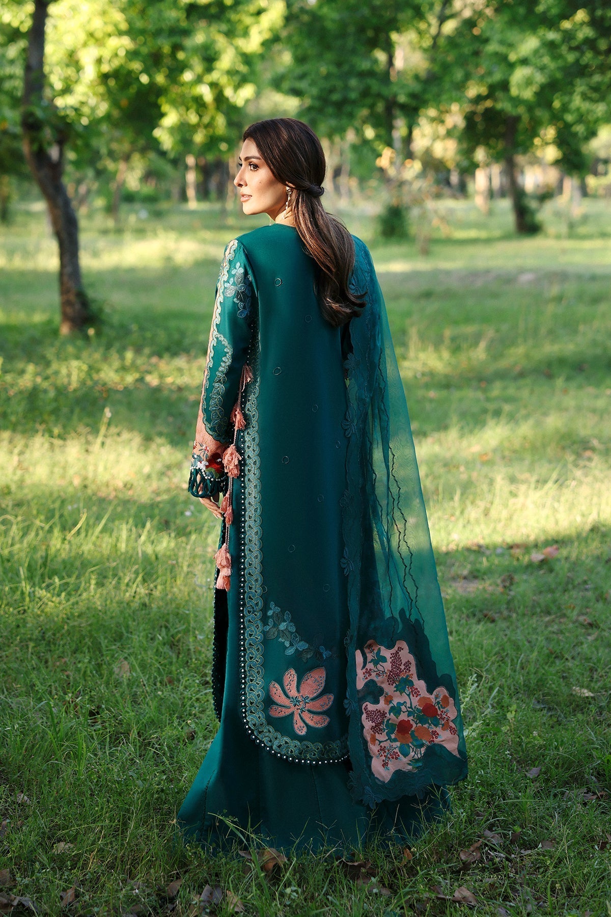DALIYA Organza Pakistani Summer Dresses - Afrozeh - 2