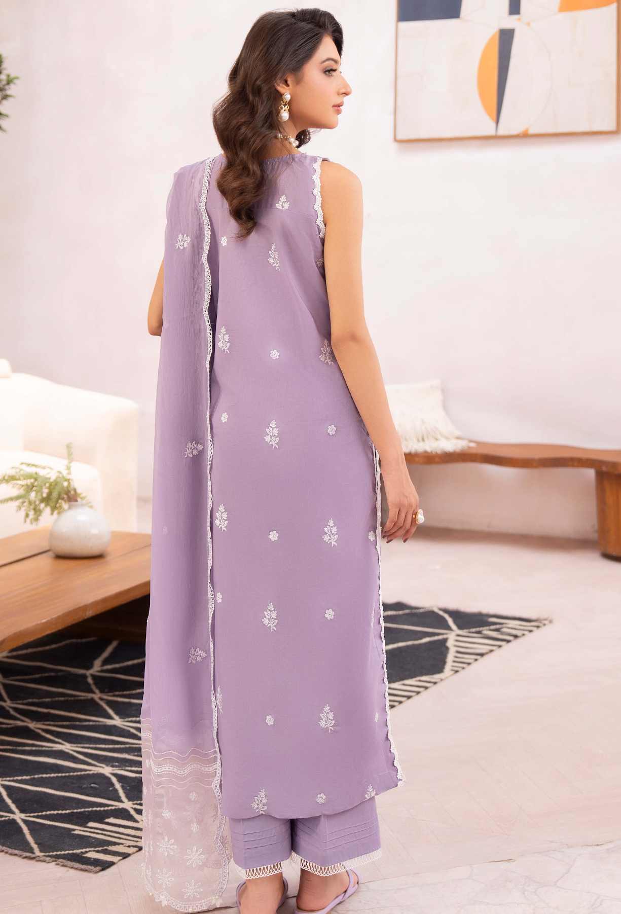 NAYAB - D09 Chiffon Pakistani Summer Dresses - Humdum - 2