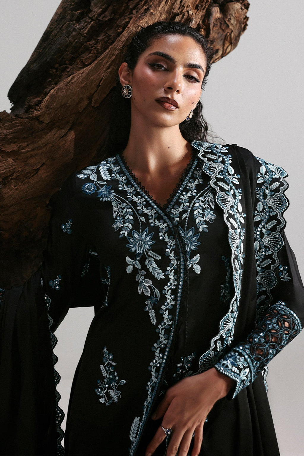 Rhylen Silk Pakistani Formal Dresses - Afrozeh - 3