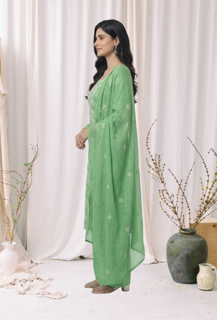 Essentials - Embroidered Cotton Pakistani Summer Dresses - Humdum - 2