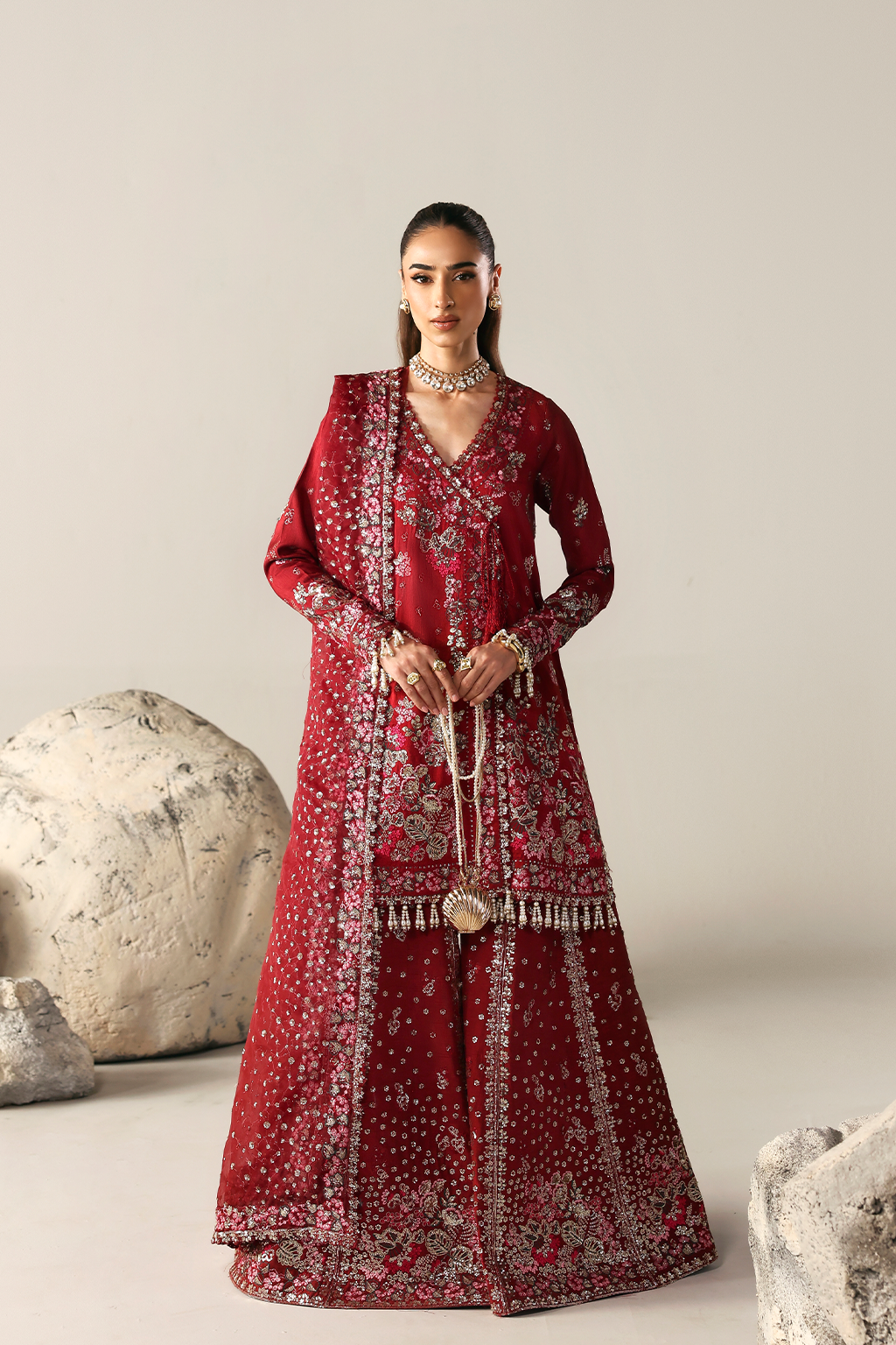 SERENITY BLOOM Luxury Pakistani Fashion