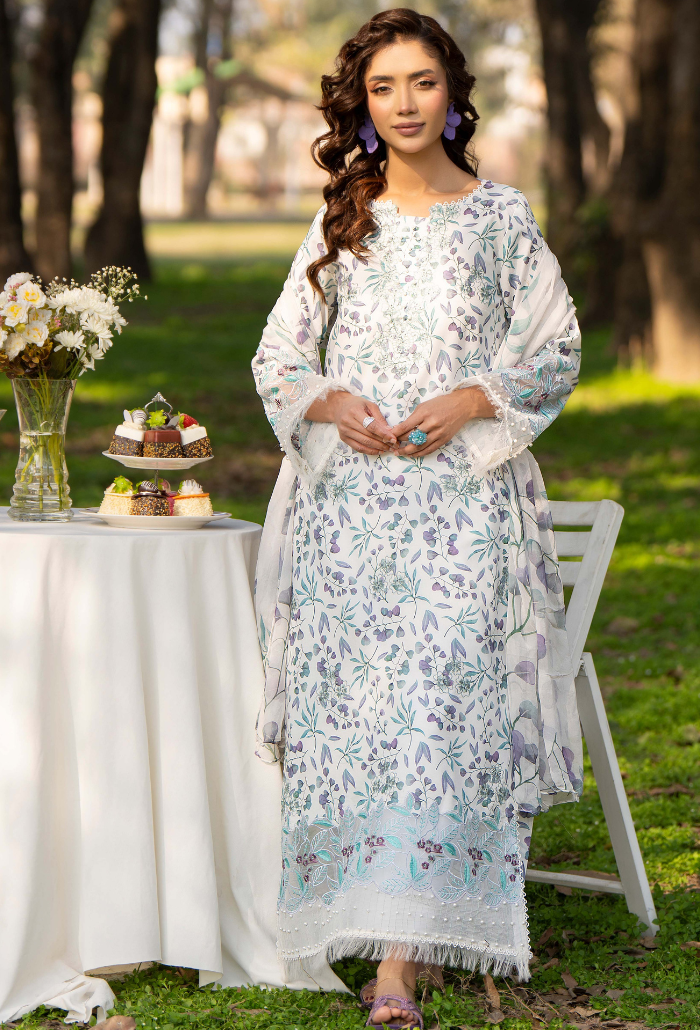 Eden Garden Chapter 3 - D07 Chiffon Pakistani Summer Dresses - Humdum - 3