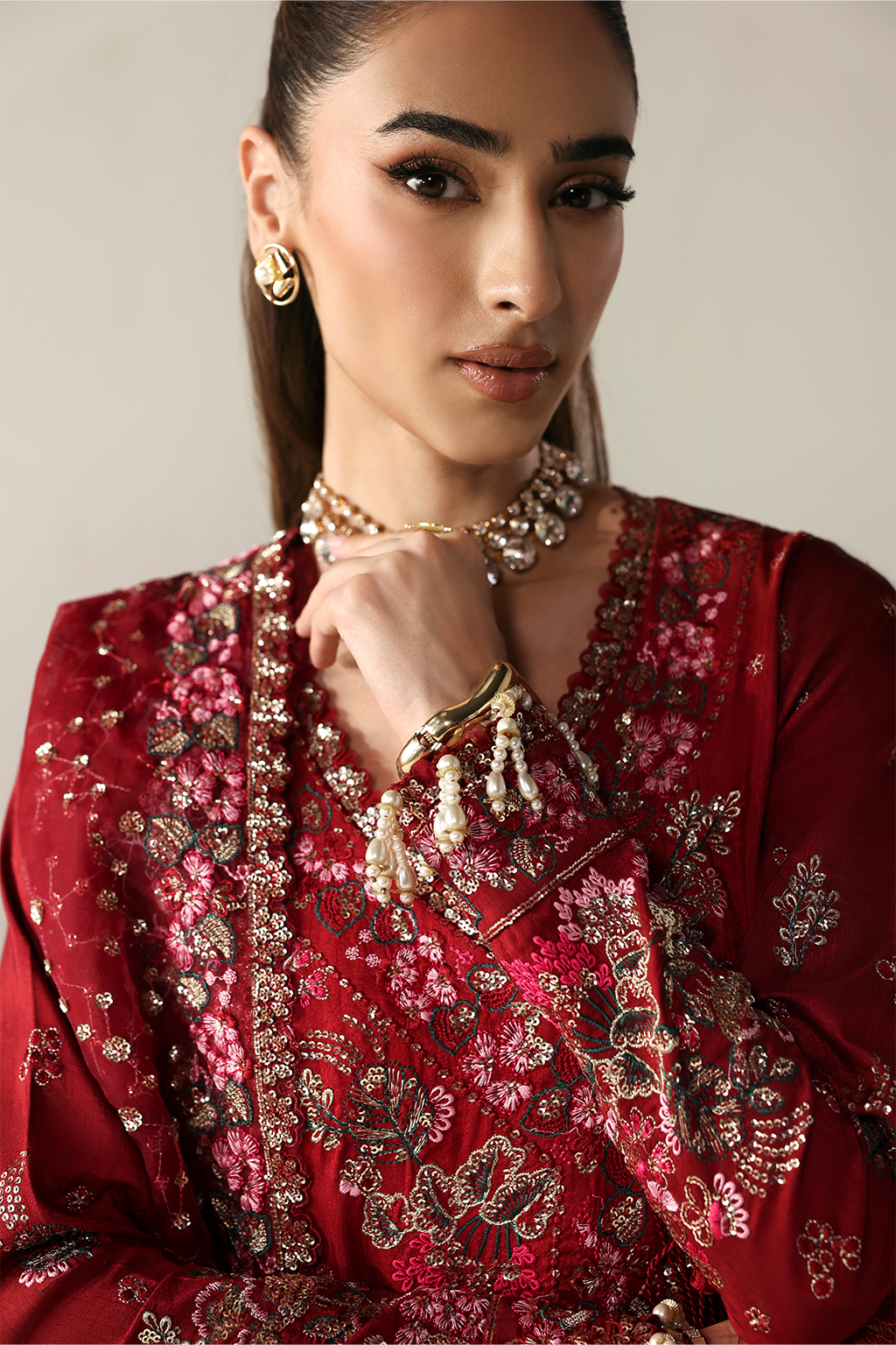 SERENITY BLOOM Luxury Pakistani Fashion