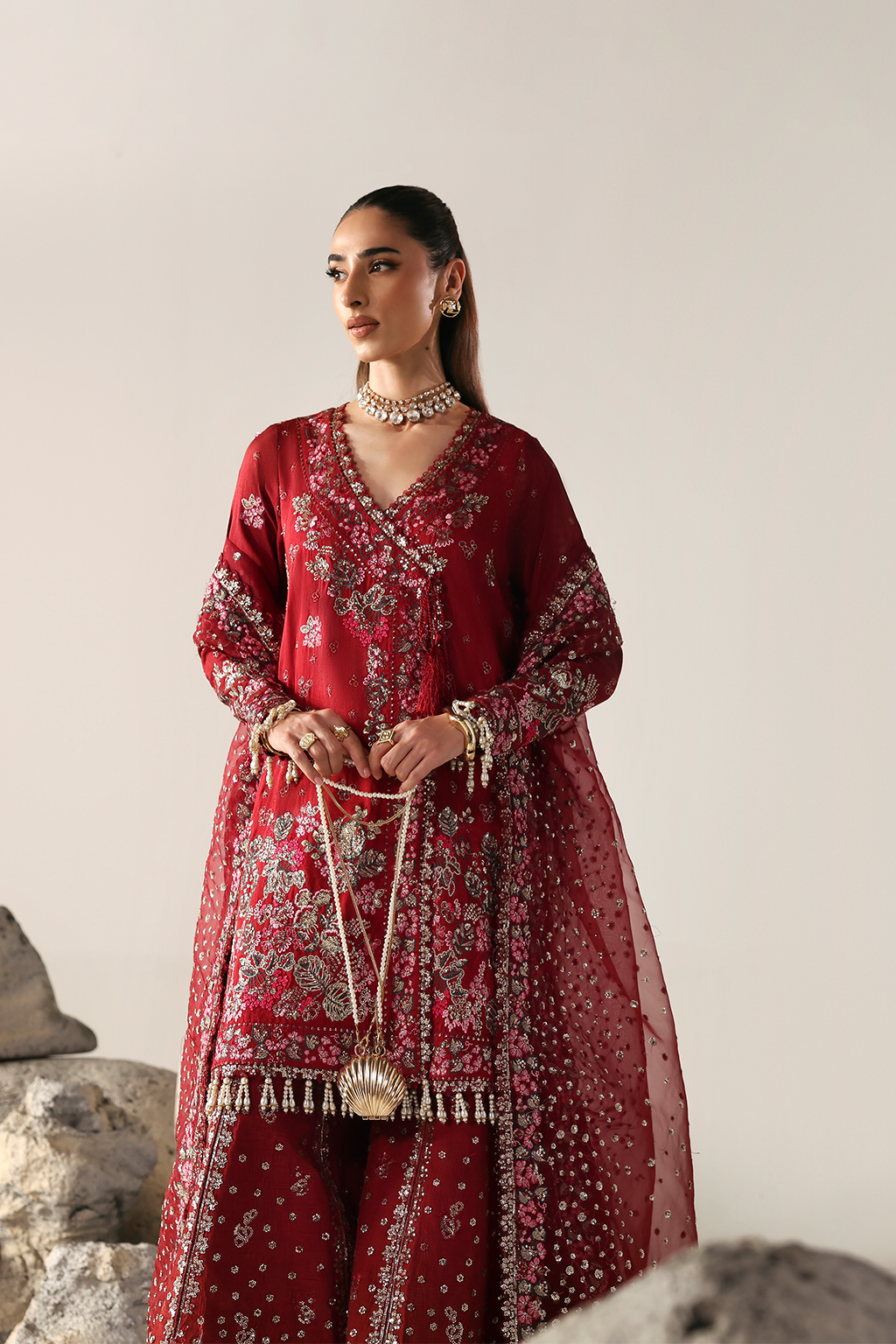 SERENITY BLOOM Luxury Pakistani Fashion