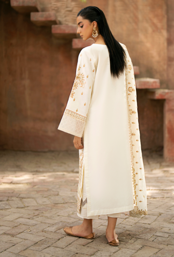 Selin - D02 Chiffon Pakistani Summer Dresses - Humdum - 2