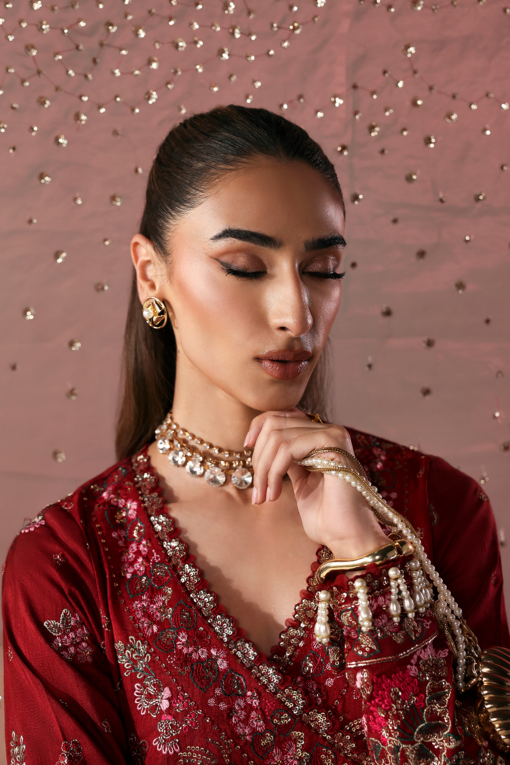 SERENITY BLOOM Luxury Pakistani Fashion