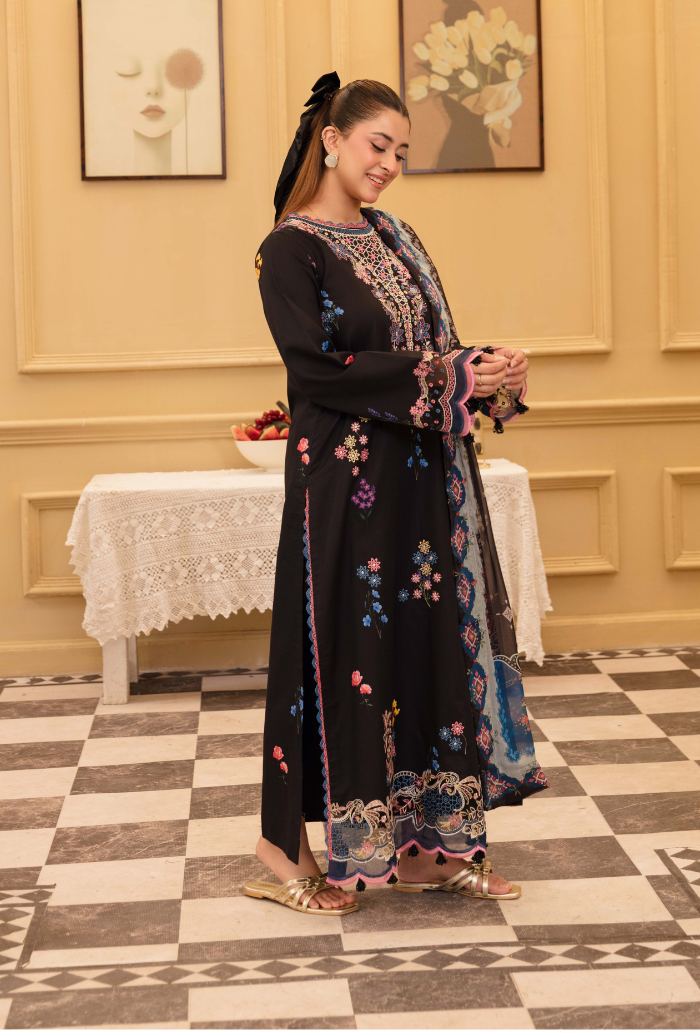 Senora'2 - D09 Organza Pakistani Summer Dresses - Humdum - 3
