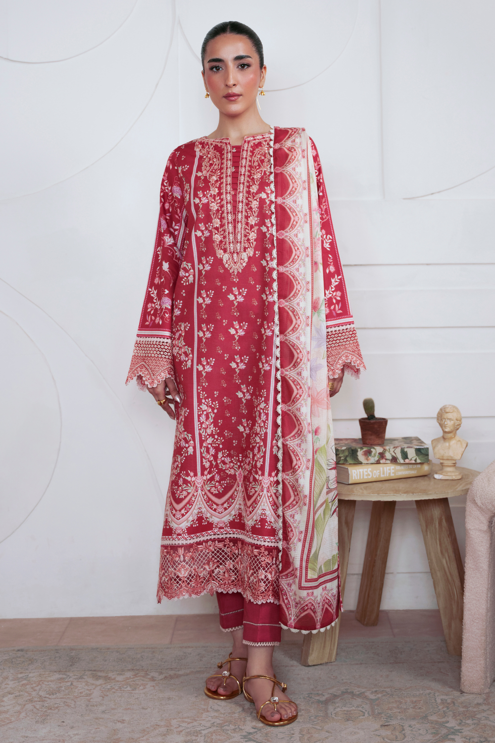 RIVAH (AP-08) Lawn Pakistani Summer Dresses - AABYAAN - 1