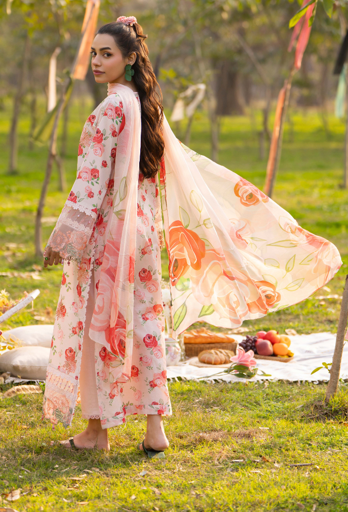 Eden Garden Chapter 3 - D01 Chiffon Pakistani Summer Dresses - Humdum - 2