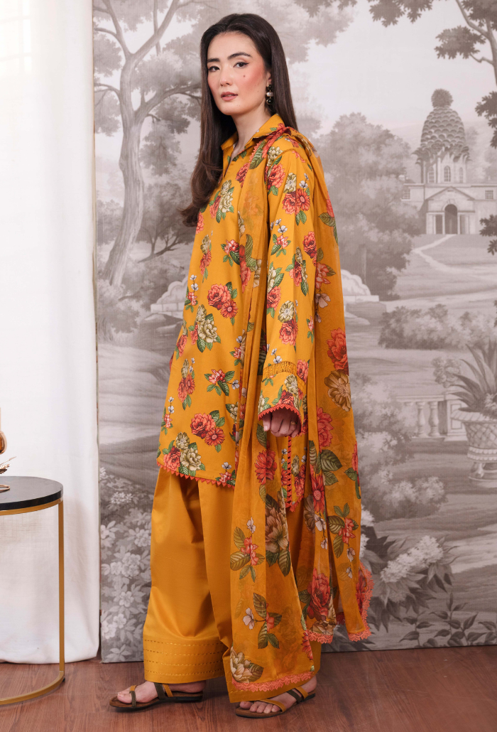 COCO - D07 Chiffon Pakistani Winter Dresses - Humdum - 3